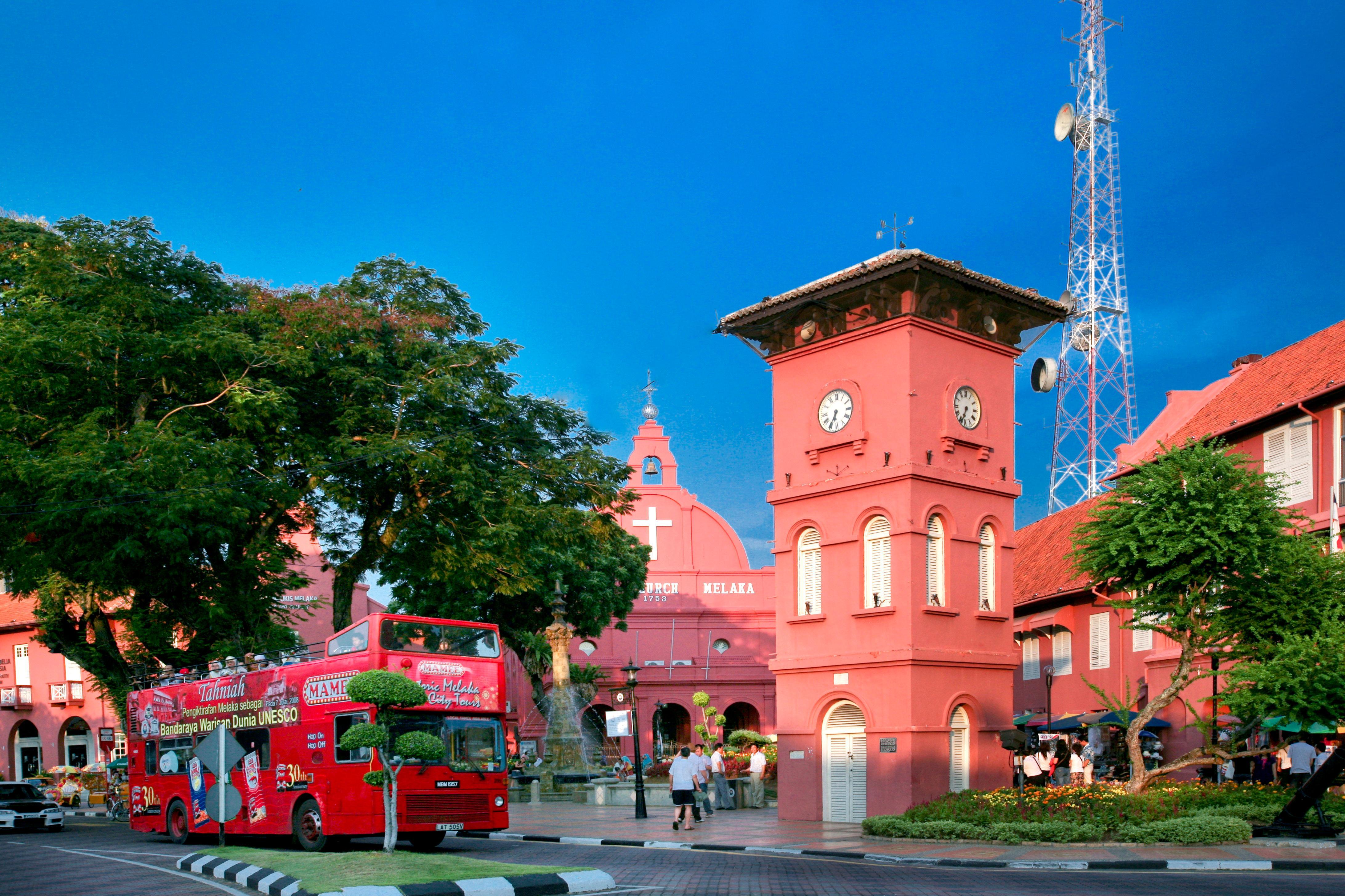 Holiday Inn Melaka By Ihg Exterior photo The clock tower of the former station building